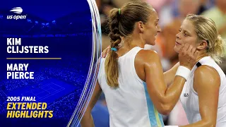 Kim Clijsters vs. Mary Pierce Extended Highlights | 2005 US Open Final
