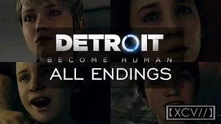 Detroit: Become Human ¦ 'Zlatko' ALL ENDINGS (PC,PS4) 60fps |【XCV//】