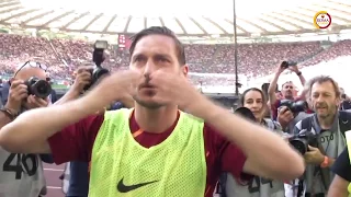 Francesco Totti: The final game for the Giallorossi