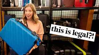 🤯CRAZY finds shopping people’s LOST unclaimed luggage