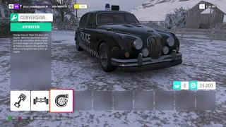 Abandoned 1959 Jaguar Mk2 3.8 L Police Car FH4 Gameplay