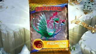 The New PREMIUM PACK (getting all it's dragons) - Dragons:Rise of Berk