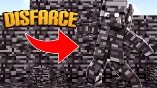 Minecraft: DISFARCE DE BEDROCK  - (Esconde-Esconde)