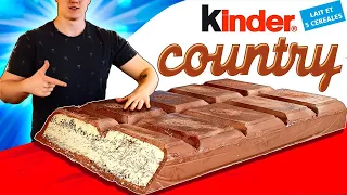 Kinder Country Gigante | Cómo hacer el Kinder Country de bricolaje más grande del mundo por VANZAI