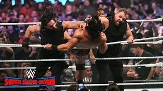 The Shield stay united against Strowman, Ziggler & McIntyre: WWE Super Show-Down 2018 (WWE Network)