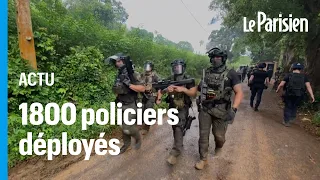 Opération anti-migrants à Mayotte : CRS et policiers du RAID interviennent dans les bidonvilles