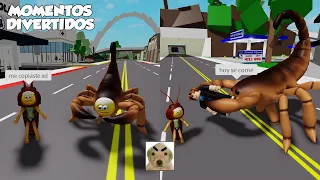 BROOKHAVEN MOMENTOS DIVERTIDOS VESTIDOS DE BICHOS (ROBLOX)