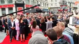 Sylvester Stallone & Jason Statham @ Expendables 2 London Premiere