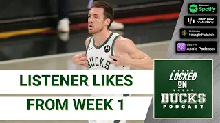 What to like from week 1 of the season for the Milwaukee Bucks