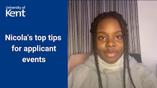Top tips for Applicant Events | University of Kent