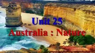 Australia Nature Learn English via Listening Level 3 Unit 25