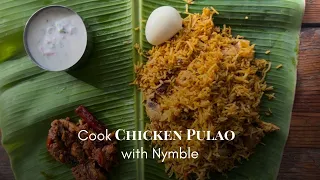 Cooking Robot Makes Chicken Pulao | చికెన్ పులావ్ Recipe | Nymble