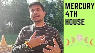 Mercury in Fourth House in Vedic Astrology