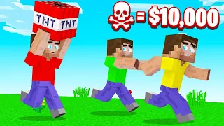 LAST To SURVIVE TNT WINS $10,000! (Minecraft)