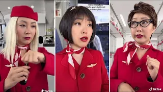 FUNNY Jeenie Weenie TIK TOK Compilation - Jeenie Weenie True Story on Cabin Crew