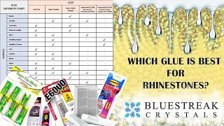 Which Glue is Best For Rhinestones ? Explained by Bluestreak Crystals