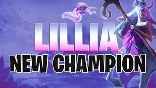 NEW CHAMPION REVEAL // Lillia First Impressions - The Tank Mage Jungler