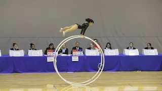 World Championships in Gymwheel 2016 Qualification Miho Tsukioka straight line 25th Place