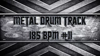Epic Heavy Metal Drum Track 185 BPM (HQ,HD)