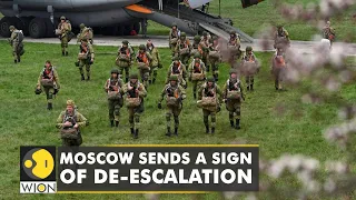Russia begins pulling back troops, ends drill in Crimea | Russia-Ukraine crisis | Breaking News