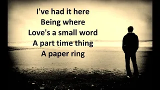 Solitary Man  Johnny Cash  Lyrics HD 1080p