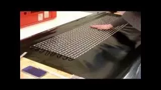 How to build a flexible LED Curtain display WS2812b | T1000S Controller Soft Display #DIY