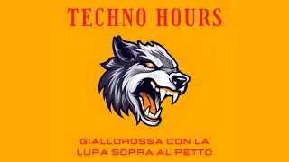 Techno Hours - Giallorossa Con La Lupa Sopra Al Petto