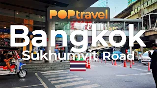 BANGKOK, Thailand 🇹🇭- Sukhumvit Road Soi 1-64 and back (2023)