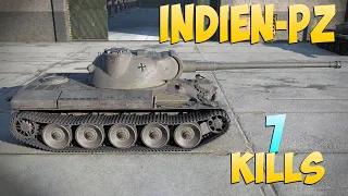 Indien-Pz - 7 Frags 4.3K Damage - Well done! - World Of Tanks