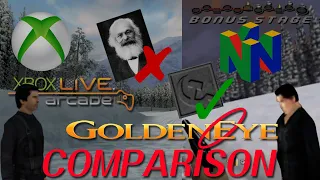 Leaked GoldenEye 007 XBLA beta (2007) - Differences from the Original N64 Version (1997)