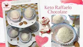 How to Make Keto Raffaello Chocolate || Keto Friendly Recipes || Aliya’s Kitchenette