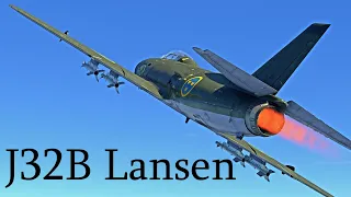 J32B "I want to know defeat" - WarThunder  gameplay review