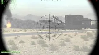 ArmA2OA 2011-07-25 Armor Test using 2K22M Tunguska-M1 Russian Anti Aircraft Tank