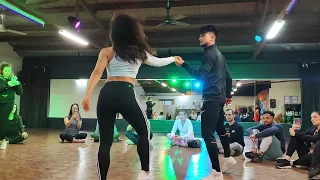 Zouk-Lambada demo by Iago & Vanessa, Adelaide 2022