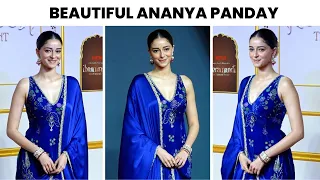 Heeramandi Preimere:Ananya Panday graces the event in blue,ever wondered what Aditya Roy Kapur wore?