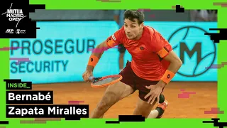 ¡Bernabé Zapata en su tercer PARTIDO del MUTUA MADRID OPEN 2023!