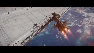 Rogue One: Hammerhead Corvette Attack - with music by John Williams