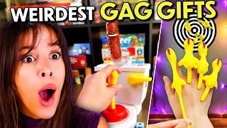 The Weirdest Gag Gifts On The Internet! | Try Not To Touch Challenge