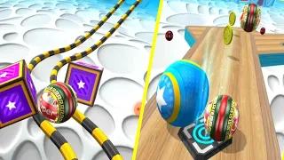 Going Balls Speedrun 💫🏀🥎🏆❄Portal Run - Gameplay Android,Ios - Level334🔥🎯⚽️