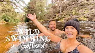 We Went WILD SWIMMING in FREEZING Water!