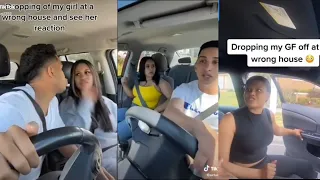 Dropping My Girlfriend Off At The Wrong House To Get Her Reaction | Tiktok Compilation