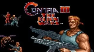 Let's Play Contra III: The Alien Wars (Super NES) Longplay