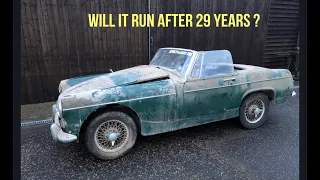 MG Midget will it run after 29 years PT2