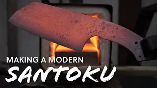 Making a Modern Santoku-Style Knife