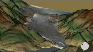 Dam Break Simulation | FLOW-3D HYDRO