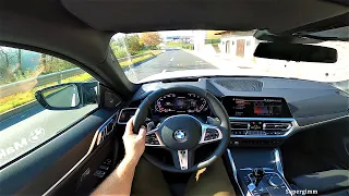 New BMW M440i Gran Coupe 2023 - POV Test Drive by Supergimm