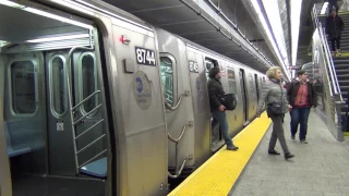 MTA Subways - Kawasaki R160B #8743 on the (Q) at 86th Street-2nd Avenue