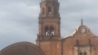 Santa Ana church in Zacapu Michoacán 2nd bell ringing