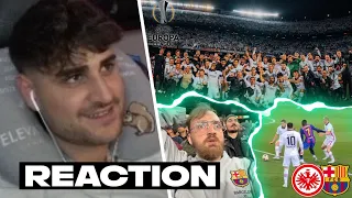 ELI reagiert auf FRANKFURT SENSATION IN BARCELONA!😱🔥 KRASSE FANS in der EUROPA LEAGUE💥