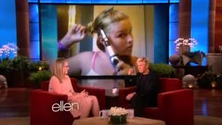Hair Tutorial Gone Wrong from The Ellen Show